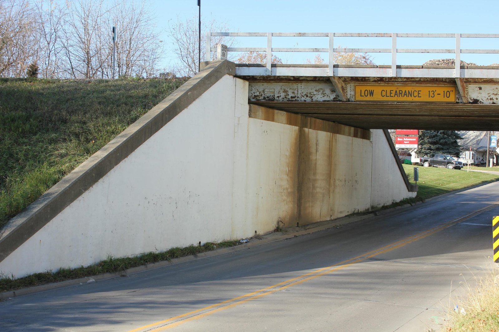 West abutment